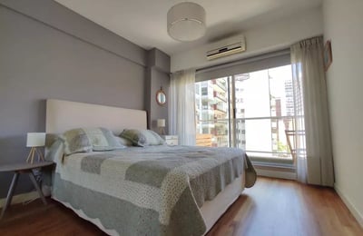 Rent of a bright cozy 2-room apartment, 42 m², Palermo, Buenos Aires, Argentina